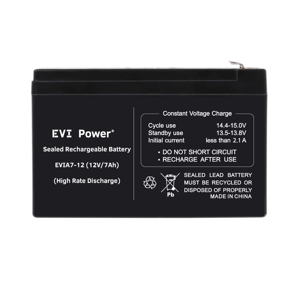 EVI 7Ah 12V Lead-Acid Battery EVI 7Ah 12V Lead-Acid Battery